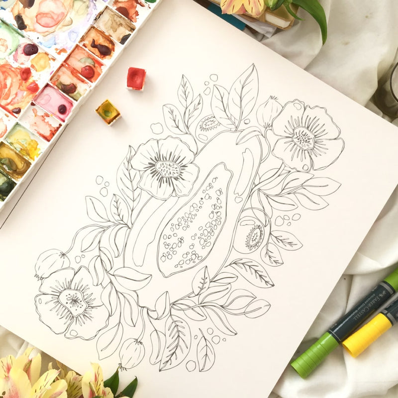 Libro de las Flores por Emilia Guzmán – Garabat Chile